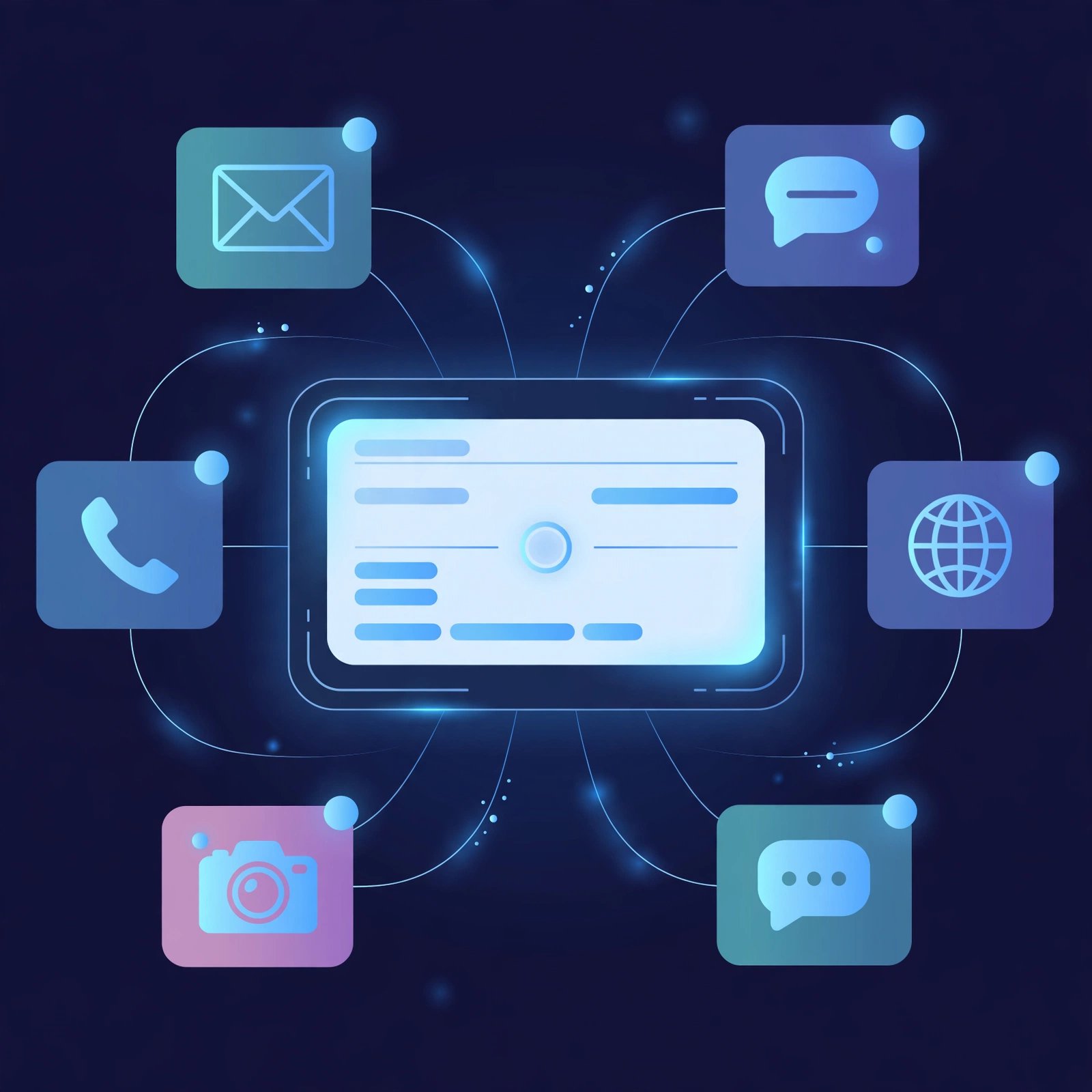 Unified inbox illustration